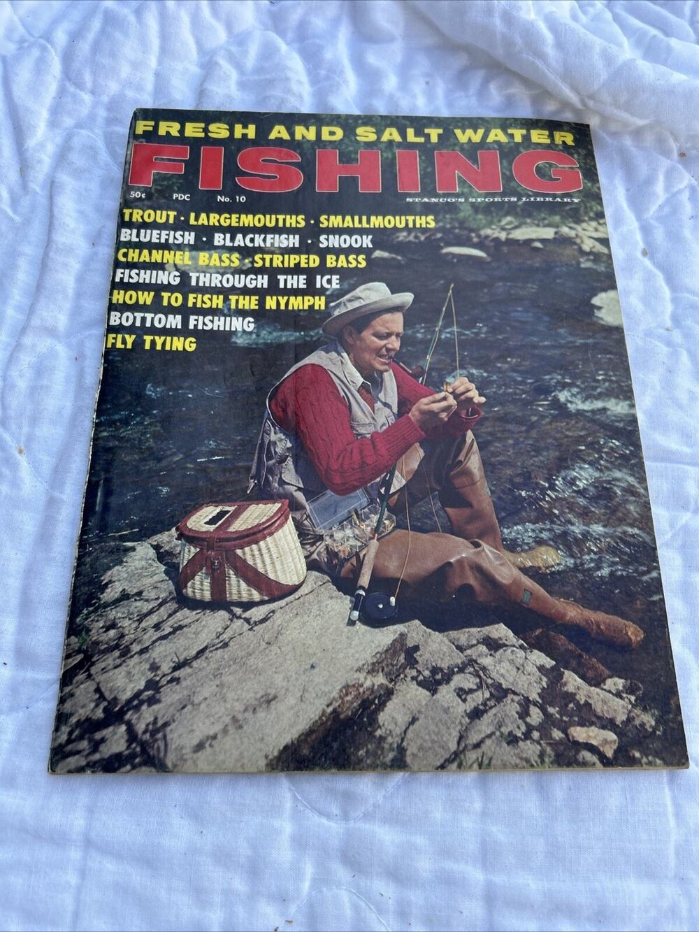 Fresh and Salt Water Fishing Stanco Sports Library Issue 1965